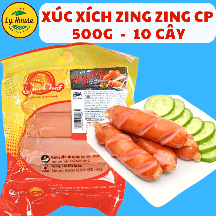 Xúc xích Zing Zing CP 500g