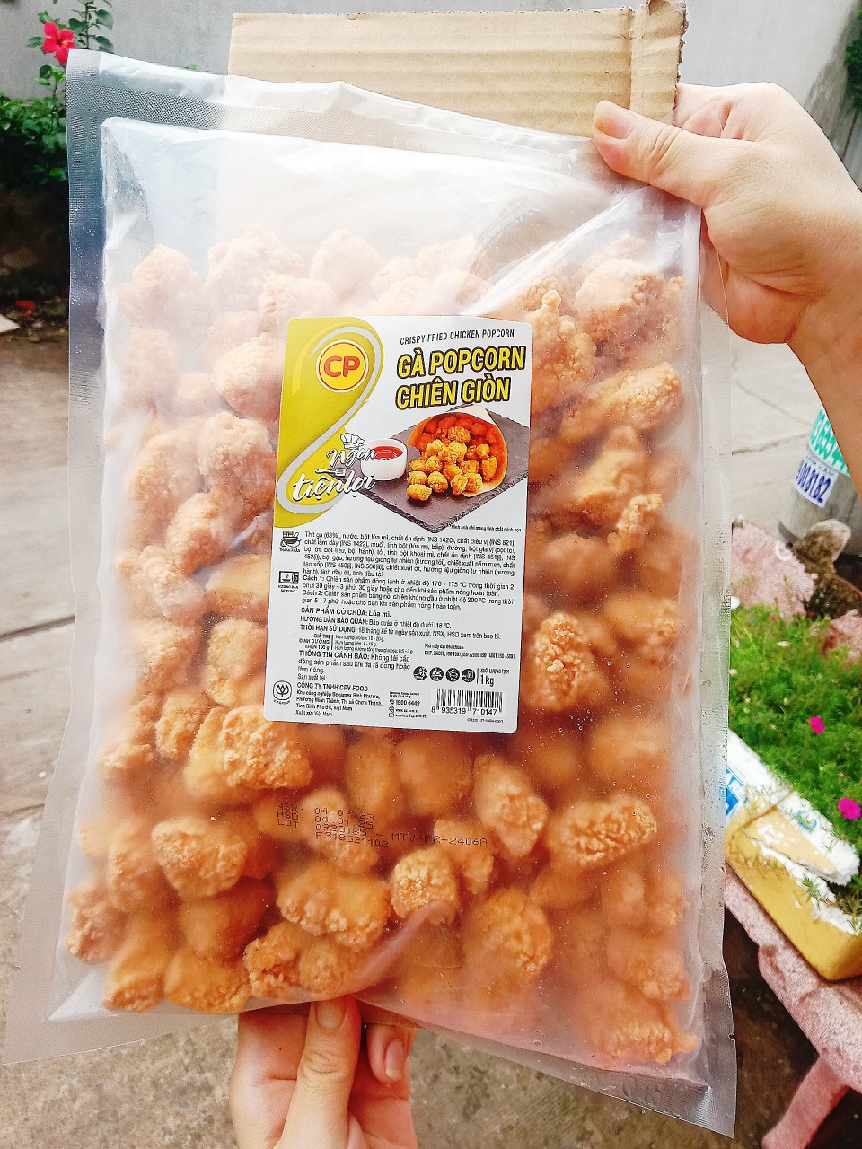 Gà Popcorn CP 1kg