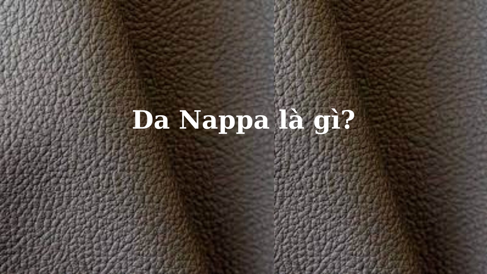 Tìm hiểu thuật ngữ Da Nappa là gì?