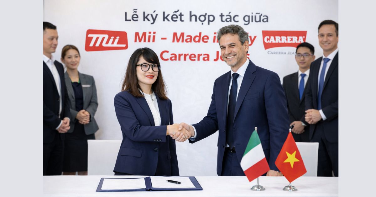 MII – MADE IN ITALY CHÍNH THỨC TÁI KÝ KẾT HỢP TÁC CHIẾN LƯỢC CÙNG CARRERA JEANS GIAI ĐOẠN 2025–2030