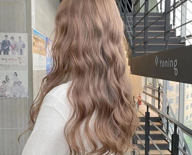 bảng màu nhuộm tóc nâu tây
