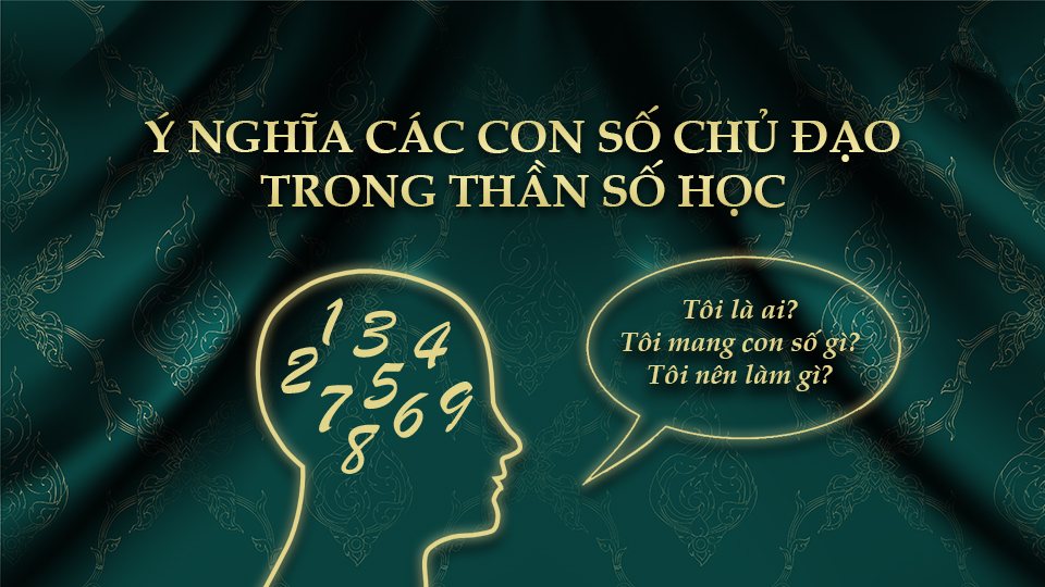cách tính số chủ đạo thần số học