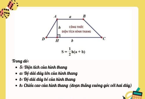 Công Thức Tính Diện Tích Hình Thang
