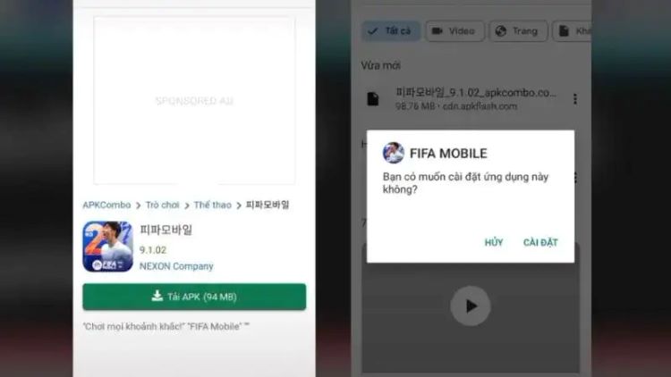 Fifa mobile Hàn Quốc