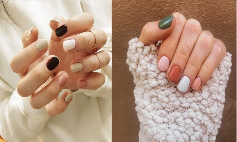 mẫu nail đơn giản cho móng ngắn