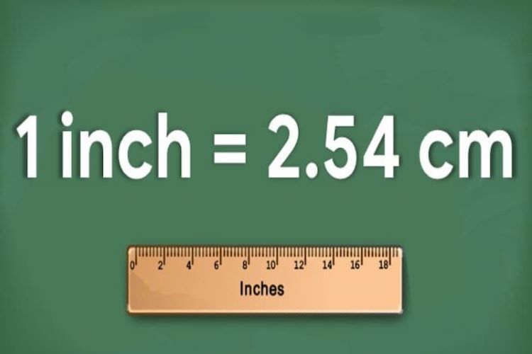 Một inch bằng bao nhiêu cm