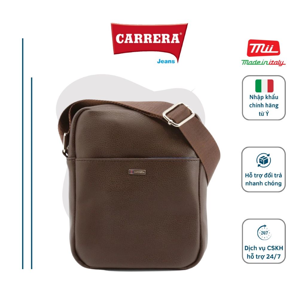 Túi đeo chéo nam da bò thật