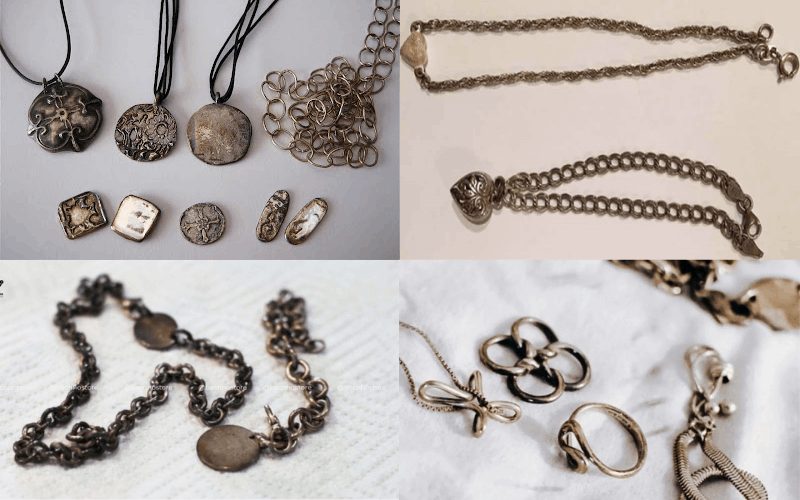 Bạc bị oxy hoá trong quá trình đeo