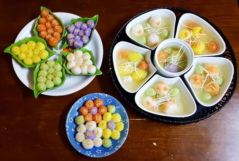 Bánh chay với nguyên liệu và cách làm rất dễ 