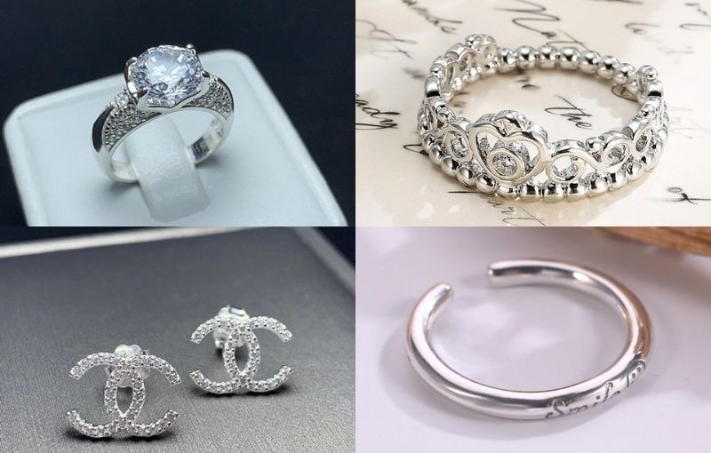 Các mẫu trang sức từ loại bạc Ý
