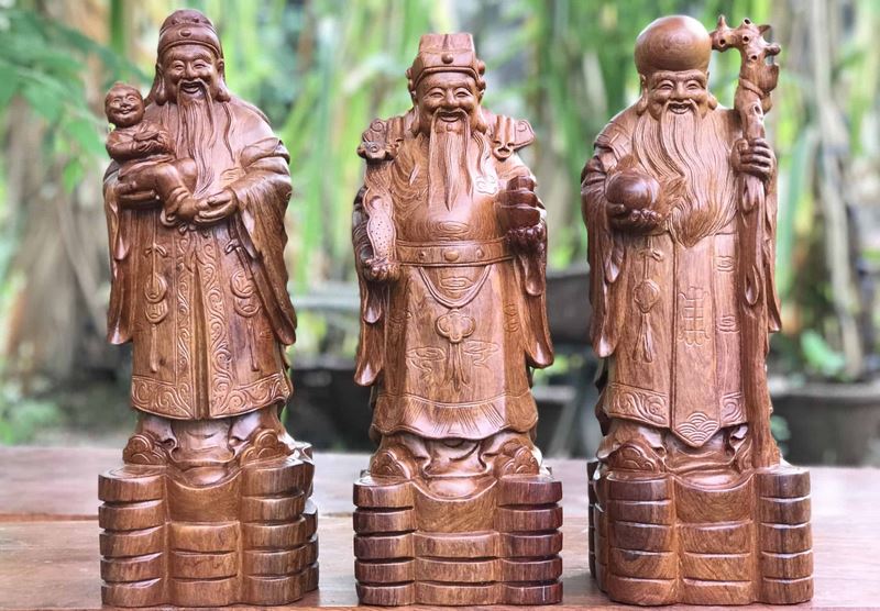 Hướng dẫn cách bày trí bộ ba Tam Đa chuẩn nhất