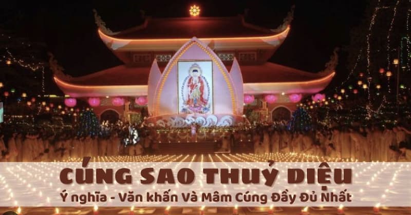 Cúng sao Thủy là một nghi lễ quan trọng để hóa giải