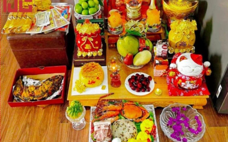Hướng dẫn chuẩn vị mâm lễ vật cúng thần tài