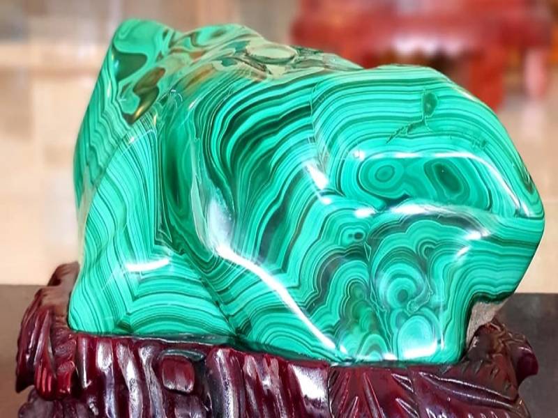 Đá Malachite mang đến nhiều công dụng nổi bật đối với sức khỏe