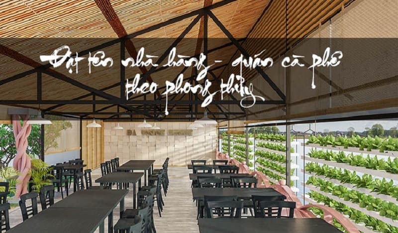 Đặt tên quán cafe theo đặc trưng của quán