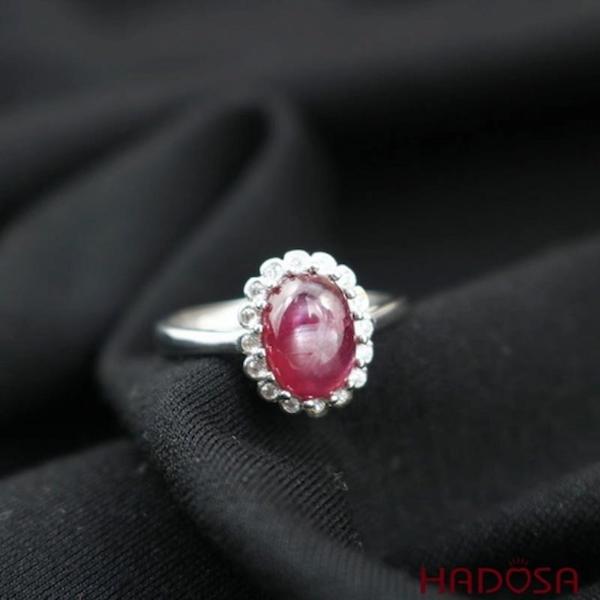 Nhẫn làm từ đá Ruby cao cấp