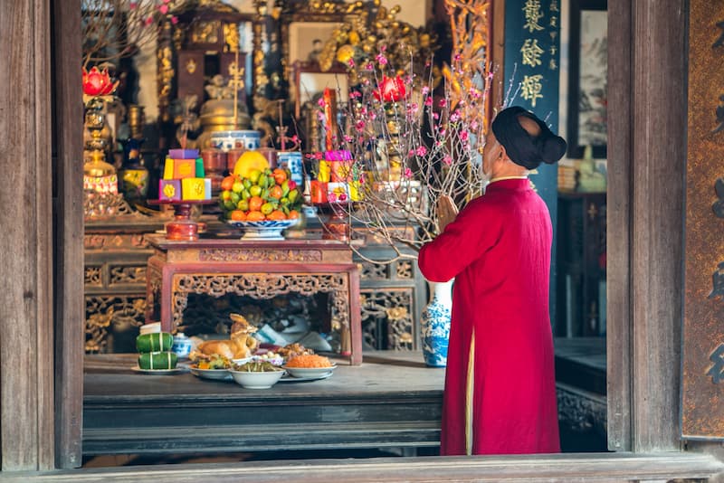 Bài cúng đêm giao thừa chuẩn cho gia chủ