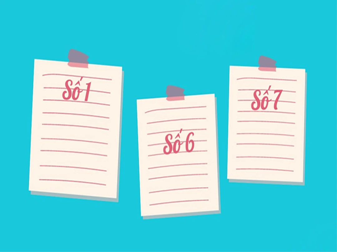 Người mệnh Thủy hợp với ba con số chính: 1, 6 và 7