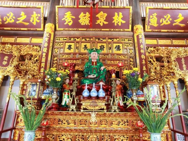 Các đền thờ Bà Chúa Thượng Ngàn trên cả nước