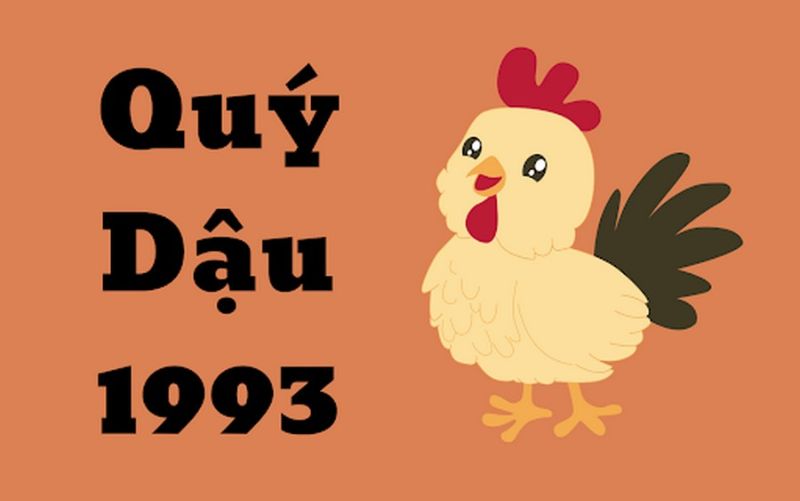 Người sinh năm 1993 có tuổi là Quý Dậu
