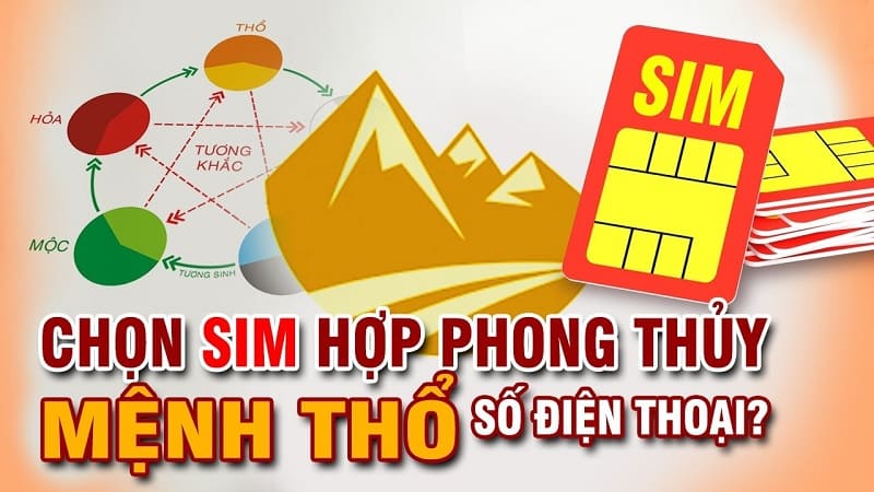 Các con số hợp với mệnh Thổ bao gồm: 2, 5, 8 và 9