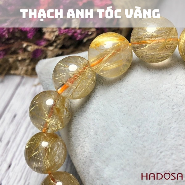 Thạch anh tóc vàng