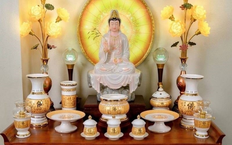 Cách bài trí tượng phật quan âm đúng phong thủy