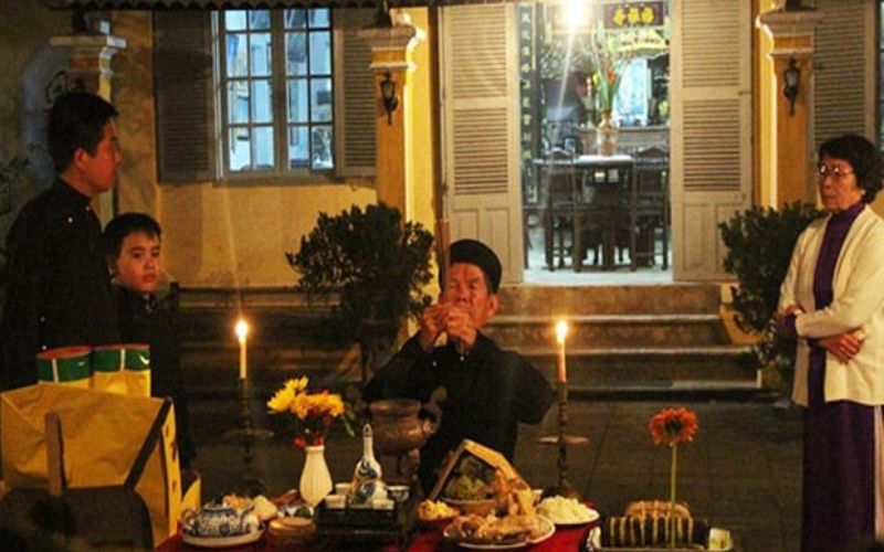 Chi tiết mâm cơm giao thừa miền Bắc 