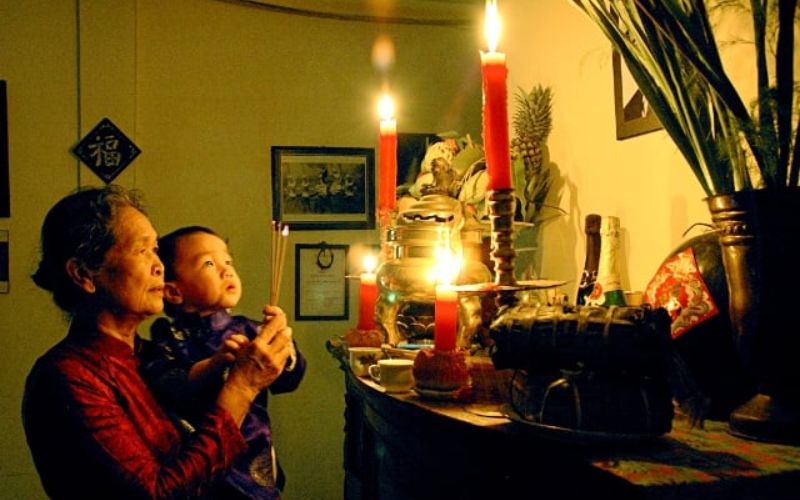 Văn khấn vào giao thừa chi tiết số 2