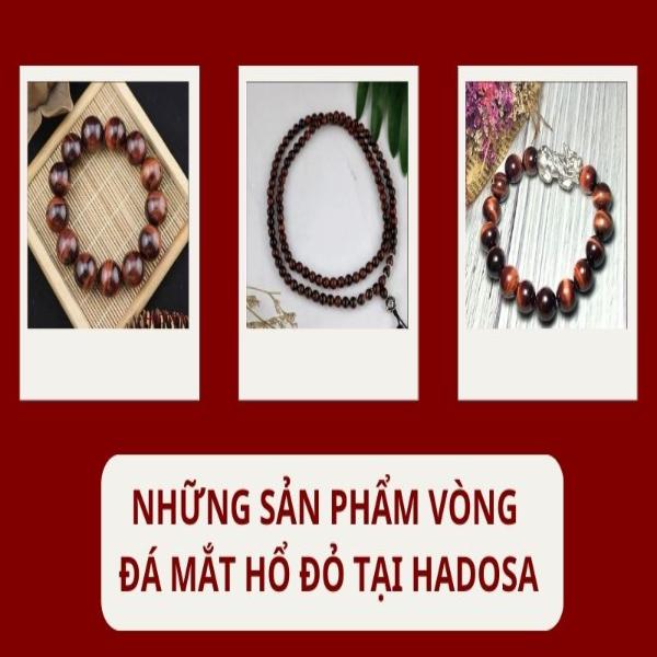 Những sản phẩm vòng đá mắt hổ tại Hadosa