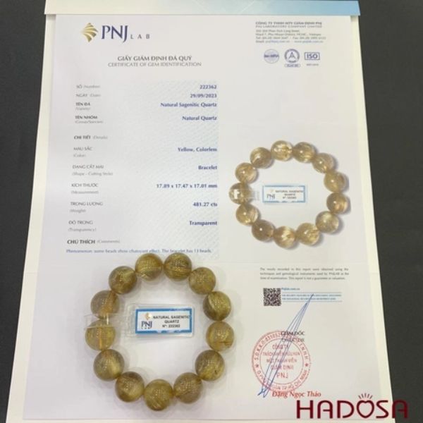 HADOSA tự hào là thương hiệu trang sức đá quý cao cấp hàng đầu hiện nay