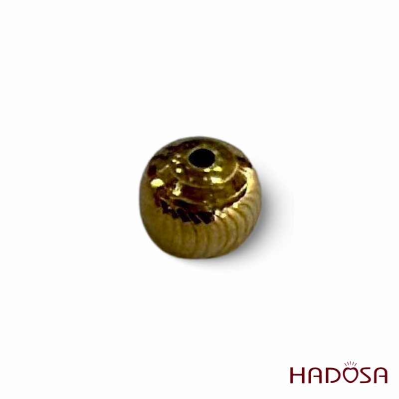 Charm bi vàng 6mm 18k