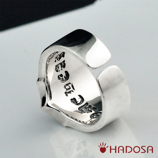 Nhẫn bạc Thái mở