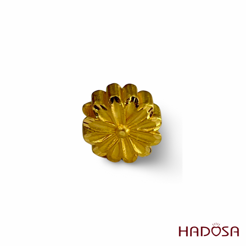 Charm hoa cúc 11mm vàng 24K
