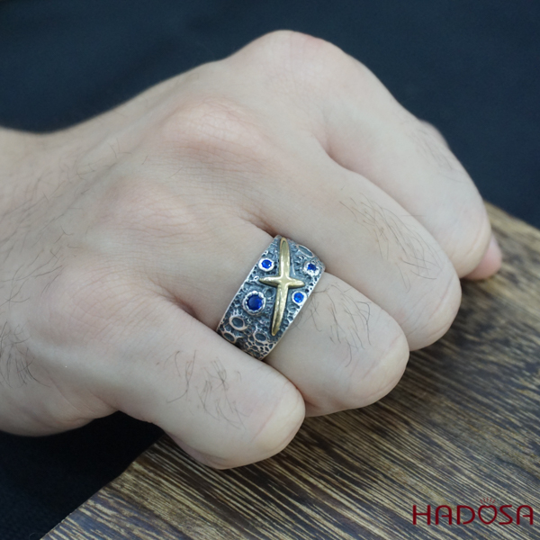 Nhẫn bạc Thái cho nam