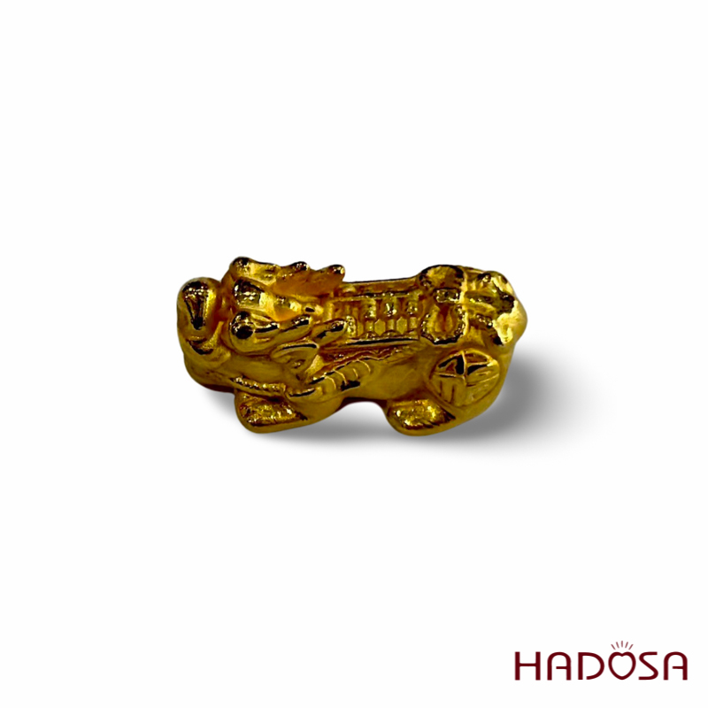 Charm Tỳ Hưu 19x10mm vàng 24K
