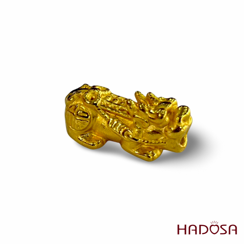Charm Tỳ Hưu 19x10mm vàng 24K