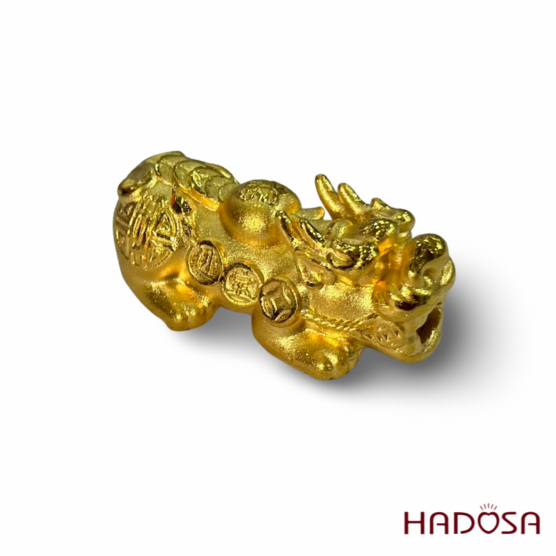 Charm Tỳ Hưu 24x11mm vàng 24K 3p6