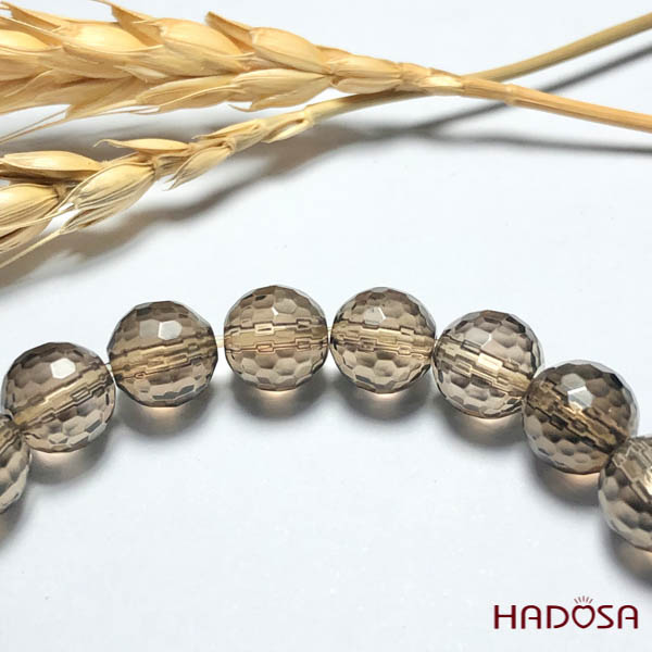 Vòng đá Thạch Anh Khói cắt giác 09mm