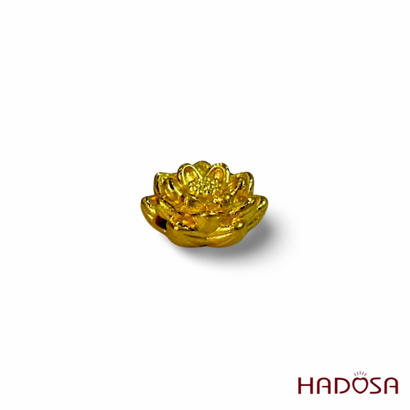 Charm hoa sen 11mm 24k 2p85