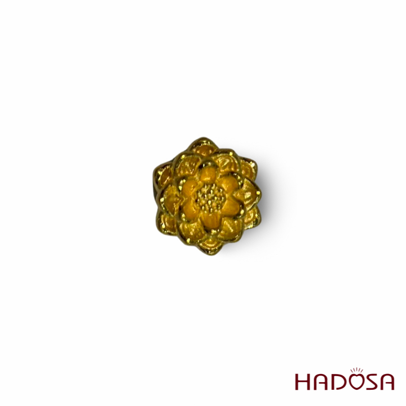 Charm hoa sen 11mm 24k 2p85