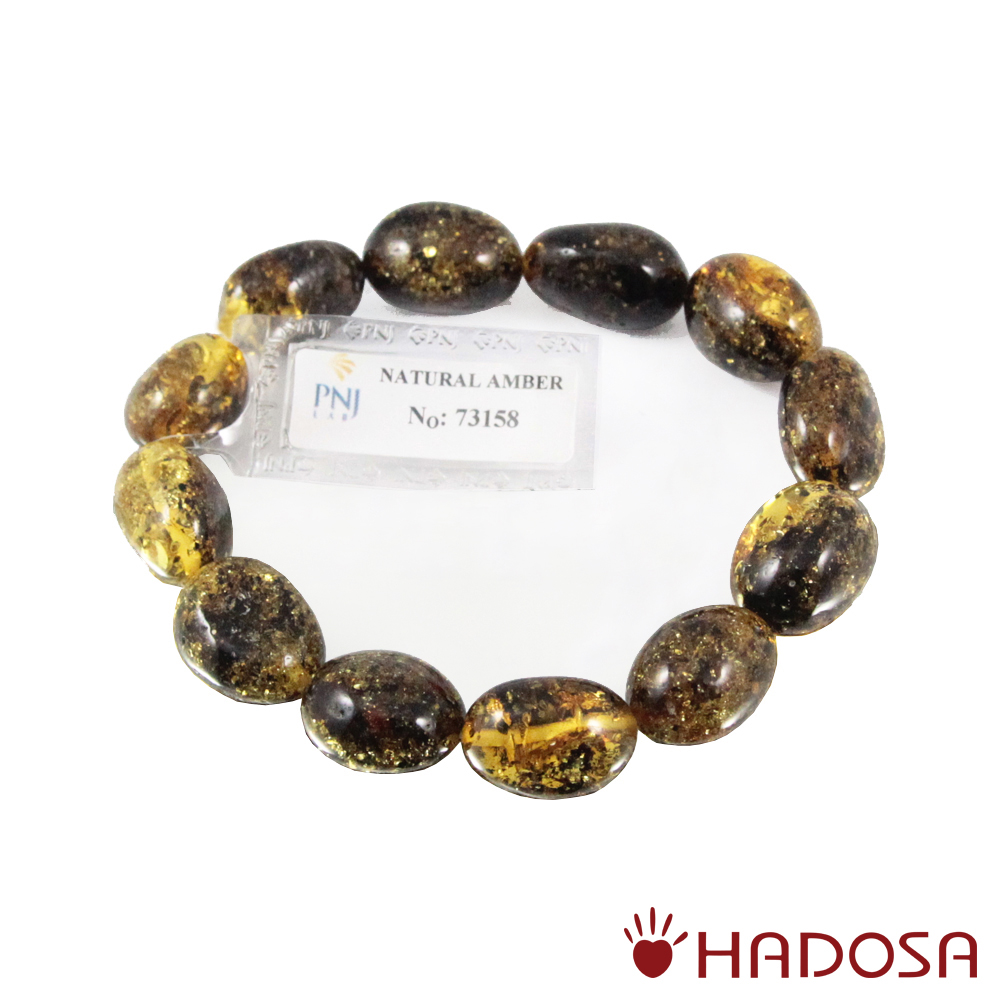 Vòng Hổ Phách Balan xanh cao cấp