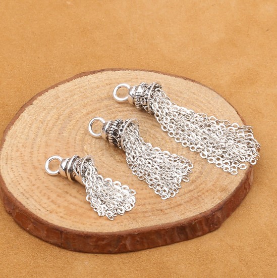 Mặt treo tua xích thường 40*7mm