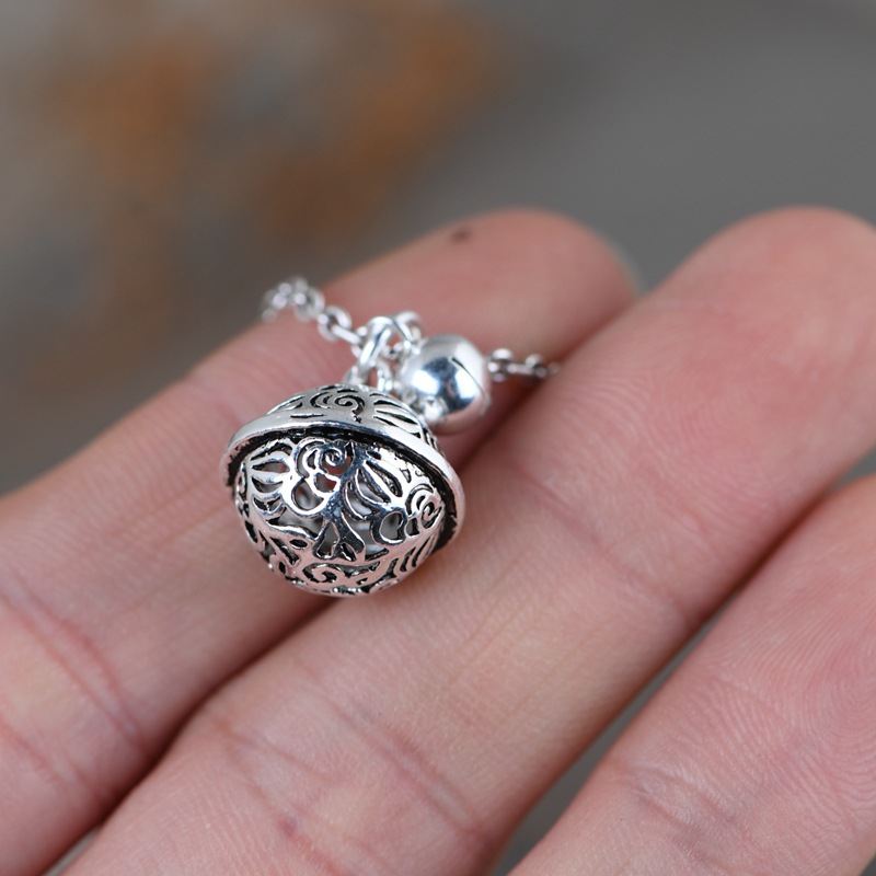 Mặt treo cầu hoa văn 16mm