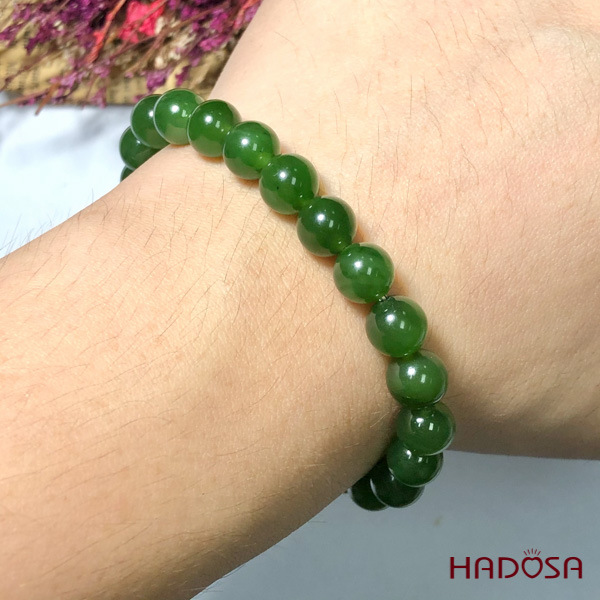 Vòng Ngọc Bích Canada 8mm cao cấp