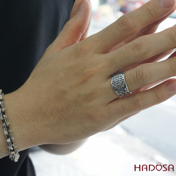 Mẫu nhẫn bạc nam đẹp