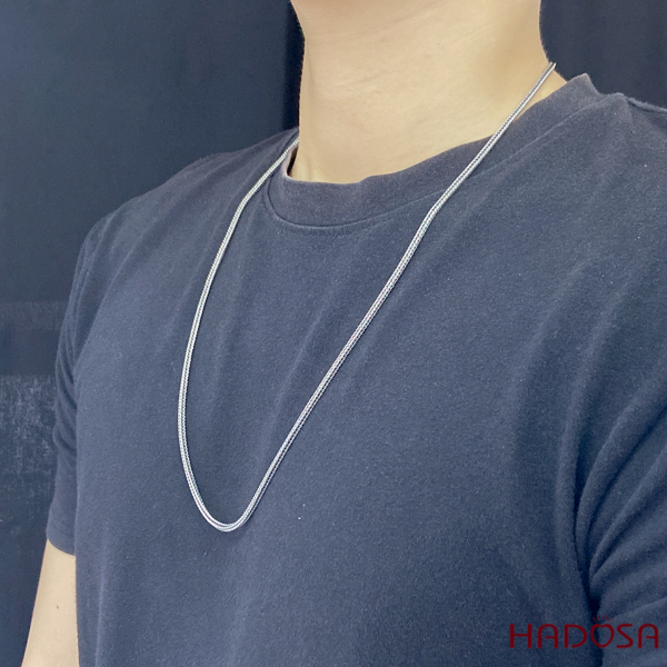 Dây chuyền bạc nam