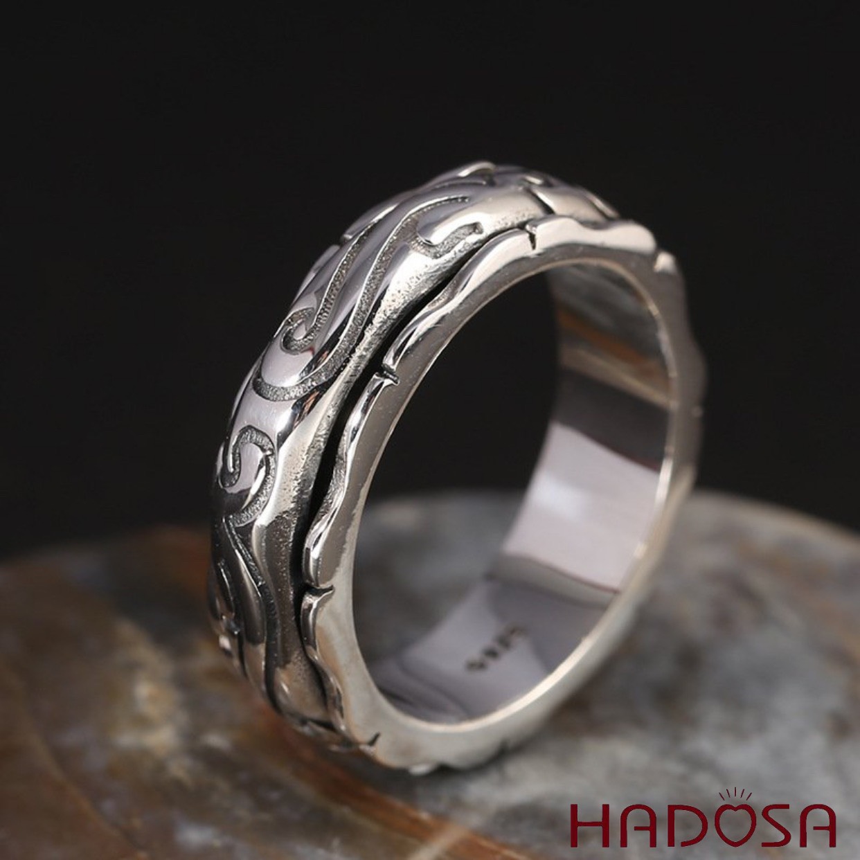 Nhẫn bạc nam đẹp