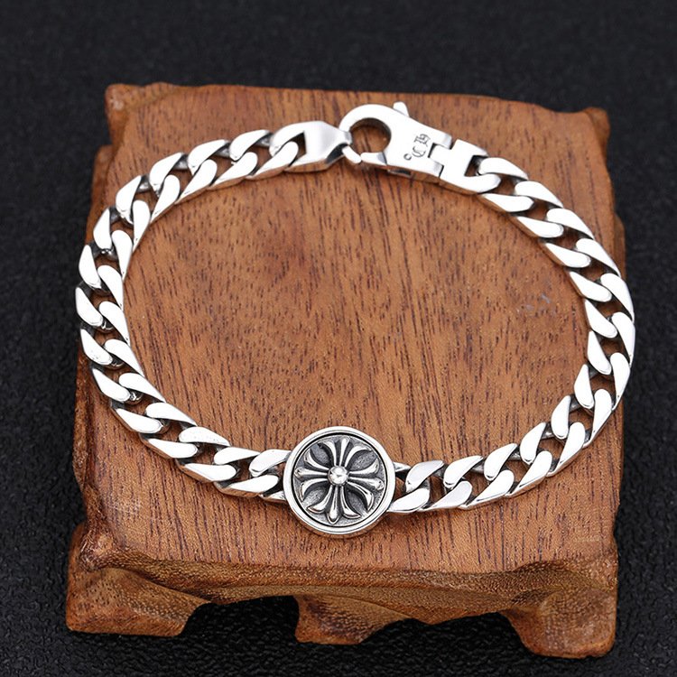 Vòng tay bạc nam đẹp