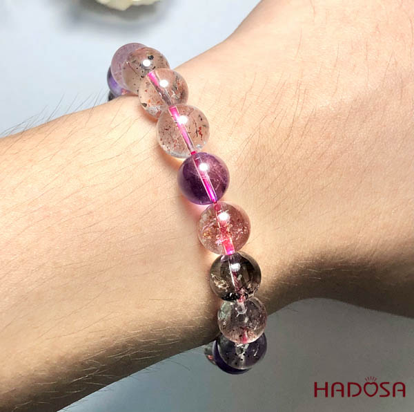 Vòng đá Supper Seven 8mm chuẩn 4A